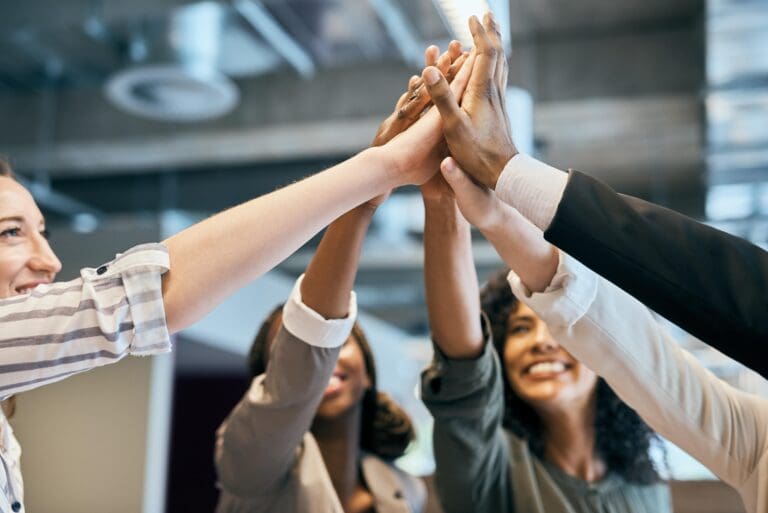 Team building event at work